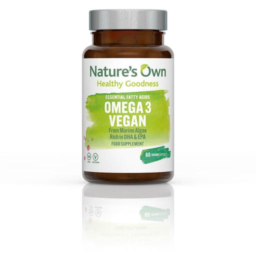 Natures Own Omega 3 Vegan 60 Capsules