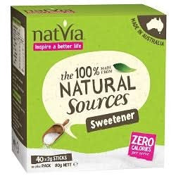 Natvia Natvia Sweetener 40sticks