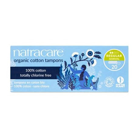 Natracare Non Applicator Tampons Regular x 10 Pack