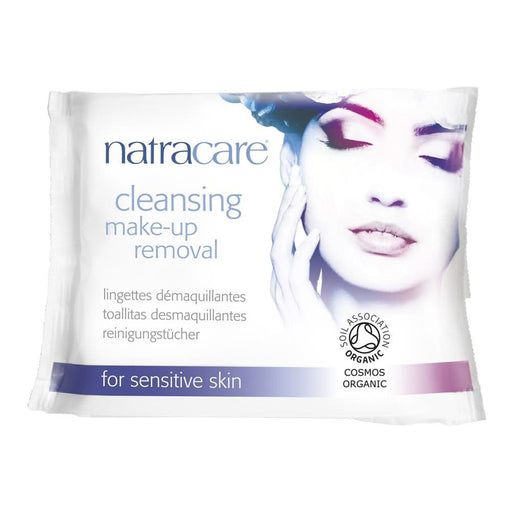 Natracare Cleansing Make-Up Removal Wipes x 20 Pack