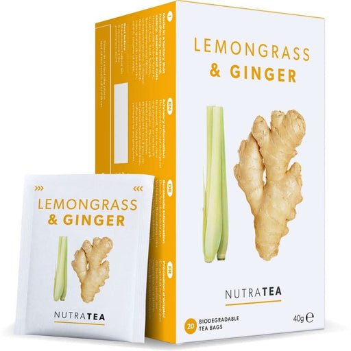 Nutratea Nutra Lemongrass & Ginger Tea 20 Bags