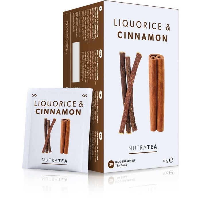 Nutratea Nutra Liquorice & Cinnamon Tea 20 Bags