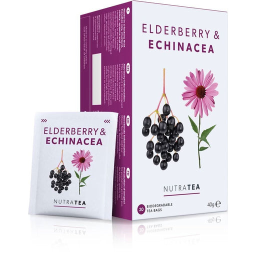 Nutratea Nutra Elderberry & Echinacea Tea 20 Bags