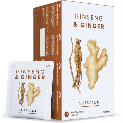 Nutratea Nutra Ginseng & Ginger Tea 20 Bags