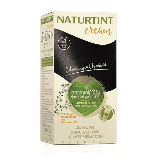 Naturtint Cream 1N Ebony Black 155ml