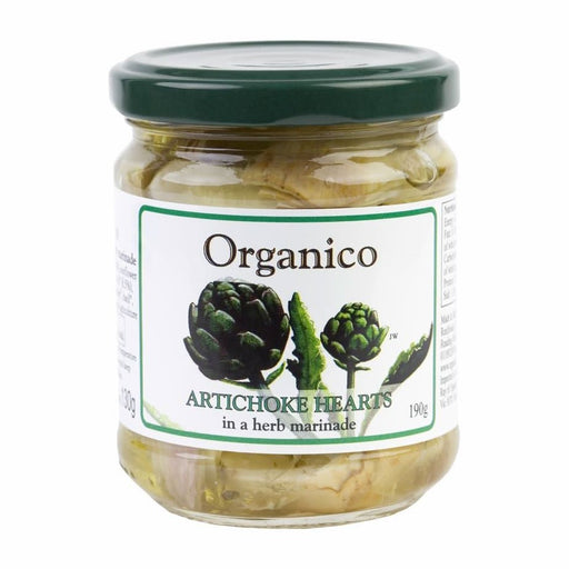 Organico Artichoke Hearts in Marinade 190g