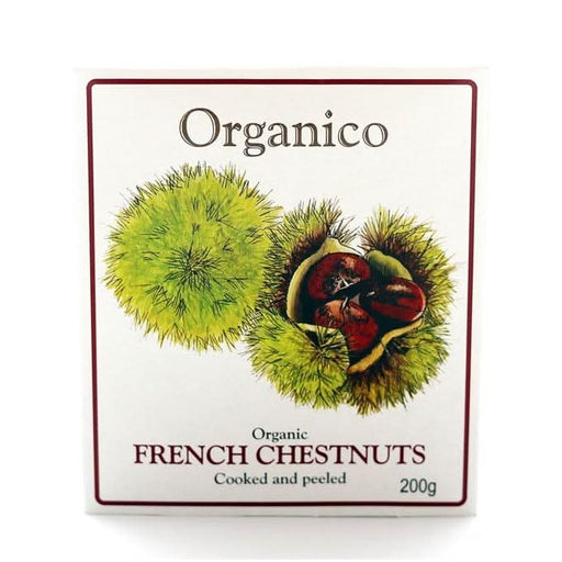Organico Peeled Chestnuts 200g