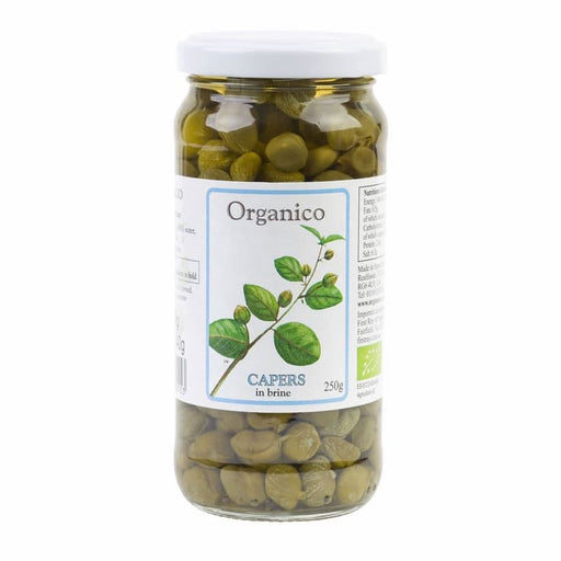 Organico Org Capers in Brine 250g