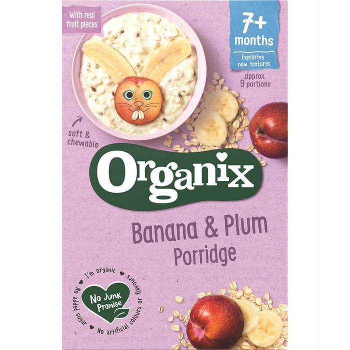 Organix Banana/Plum Orgc Baby Porridge 200g