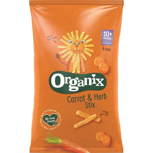 Organix Organix Carrot Stix Multipack 4 x 15g