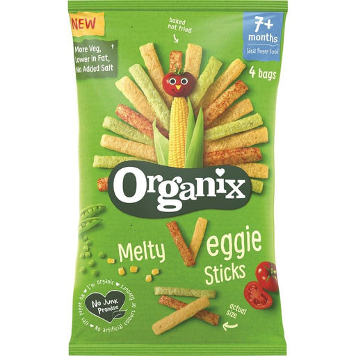Organix Veggie Sticks Multipack 4 x 15g