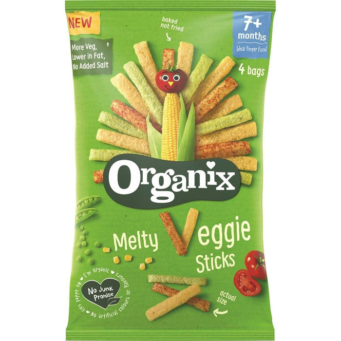 Organix Veggie Sticks Multipack 4 x 15g