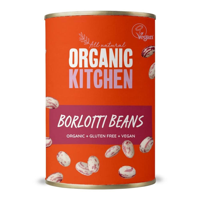 Organic Kitchen Organic Borlotti Beans 400g