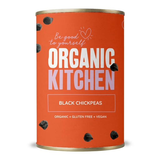 Organic Kitchen Organic Black Chickpeas 400g