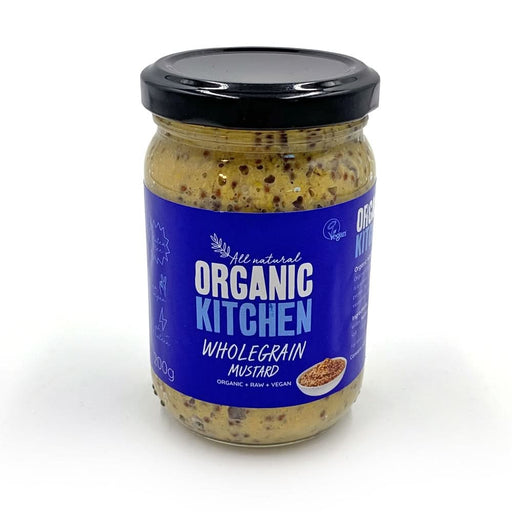 Organic Kitchen Organic Mustard Wholegrain 200g