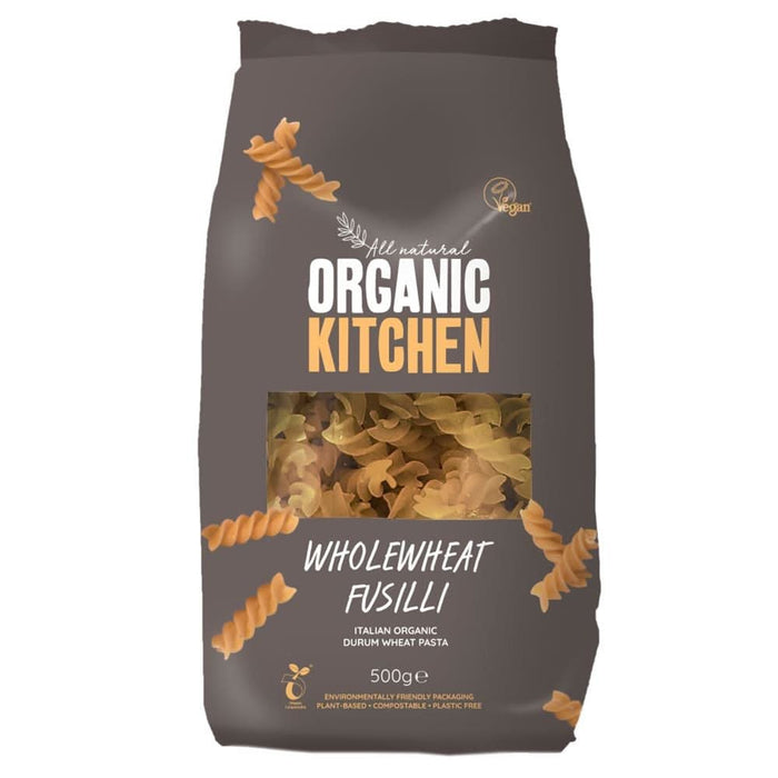 Organic Kitchen Organic Fusilli Wholewheat 500g