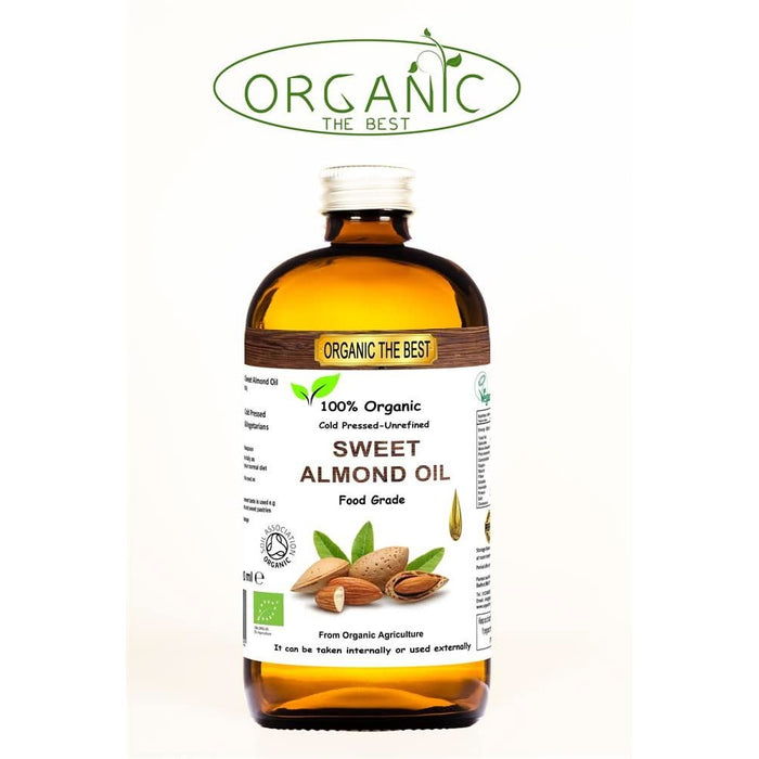 Organic The Best Organic Sweet Almond Oil 240ml