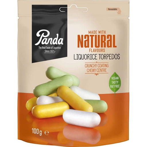 Panda Licorice Torpedos 100g