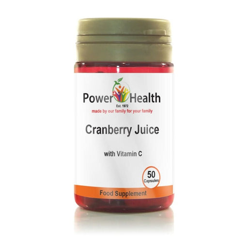 Power Health Cranberry Juice Plus Vit C 50 Capsules