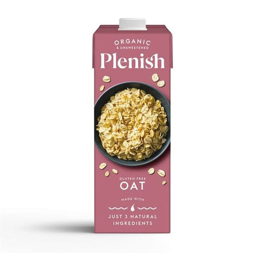 Plenish Organic Gluten Free Oat Milk 1l