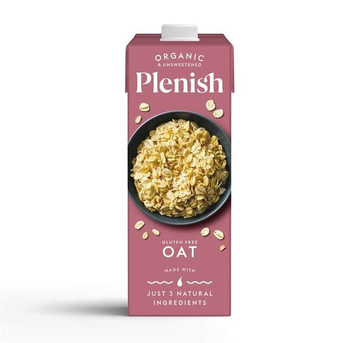 Plenish Organic Gluten Free Oat Milk 1l