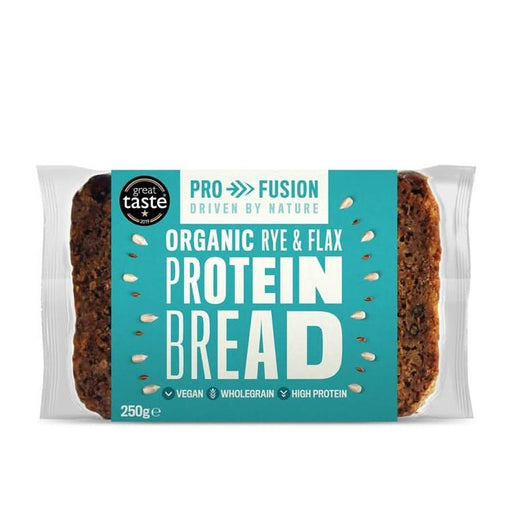 Profusion Org Protein Bread - Rye & Flax 250g
