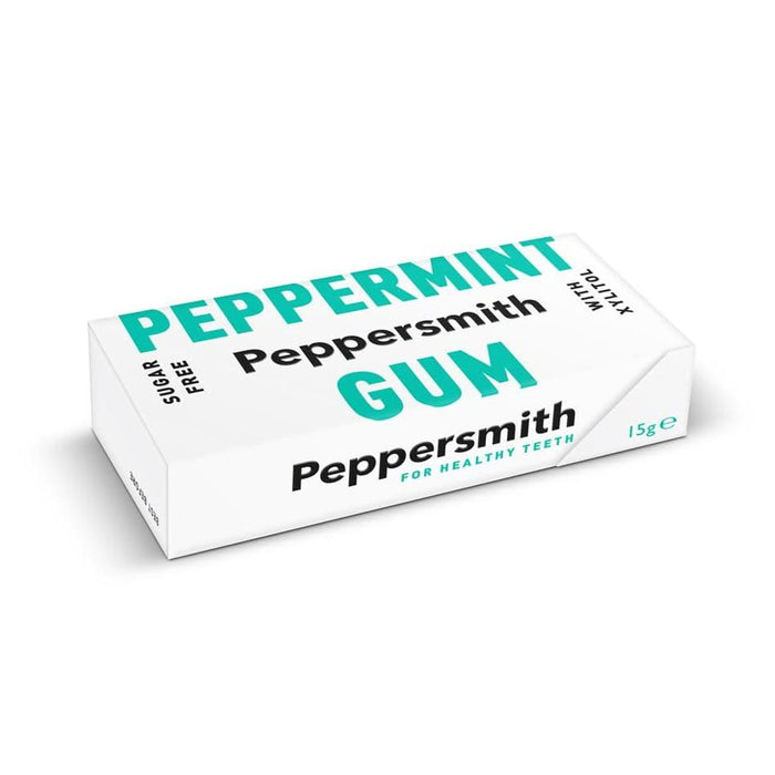Peppersmith Peppermint Xylitol Gum 15g