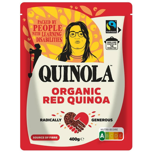 Quinola Organic & Fairtrade Red Quinoa 400g