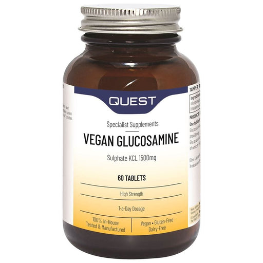 Quest Vegan Glucosamine 1500mg 60 Tablets