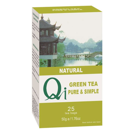 Qi Green Tea Pure & Simple 25 Bags