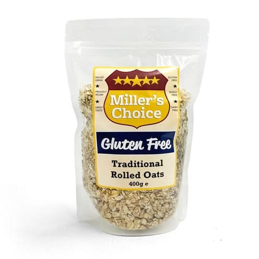 Miller's Choice Gluten Free Traditional Rolled Oats 400g