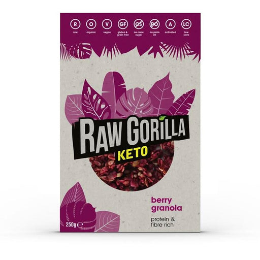 Raw Gorilla Keto Berry Granola 250g