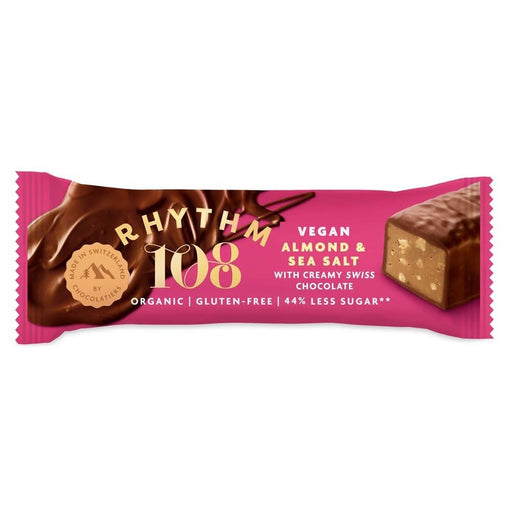 Rhythm 108 Sweet N Salty Almond Choc Bar 33g