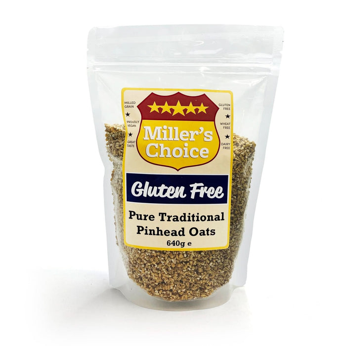 Miller's Choice Gluten Free Pinhead Oats 640g