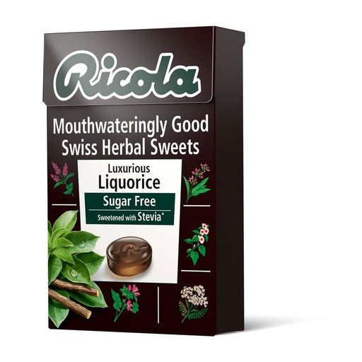 Ricola Liquorice Sugar Free Box 45g