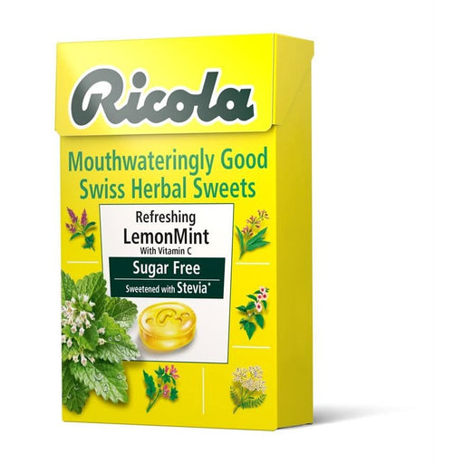 Ricola Lemon Mint Sugar Free Box 45g