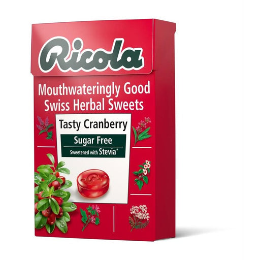 Ricola Cranberry Sugar Free Box 45g