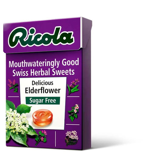Ricola Elderflower Sugar Free Box 45g