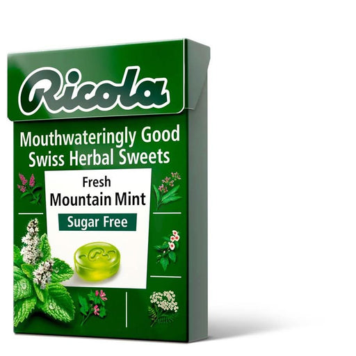 Ricola Mountain Mint Sugar Free Box 45g