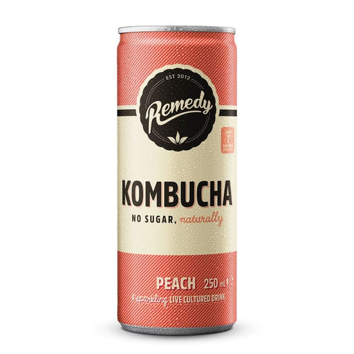Remedy Kombucha Peach 250ml