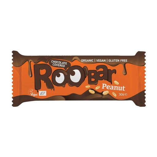 Roobar Chocolate Covered Peanut Bar 30g