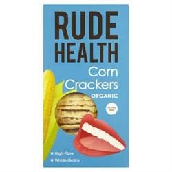Rude Health Organic Corn Crackers 130g