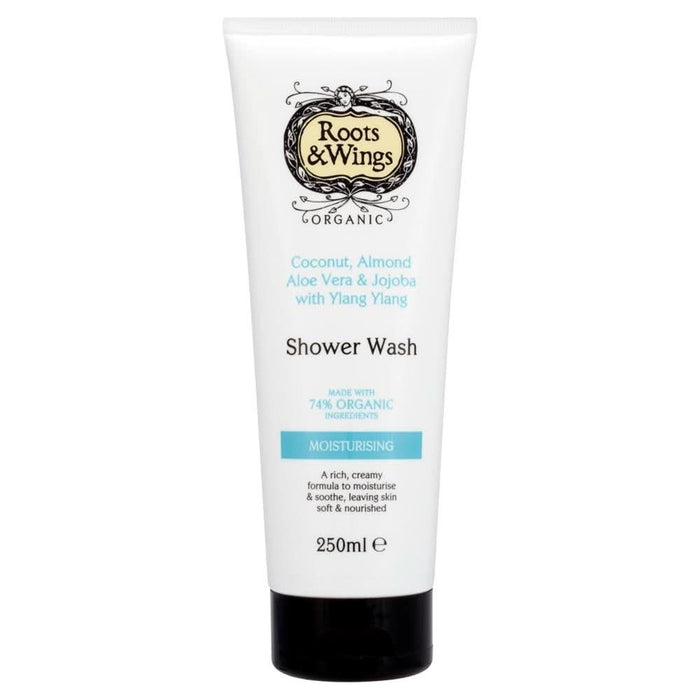 Roots and Wings Coconut, Aloe Vera Shower Wash 250ml