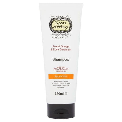 Roots and Wings Orange & Rose Geranium Shampoo 250ml
