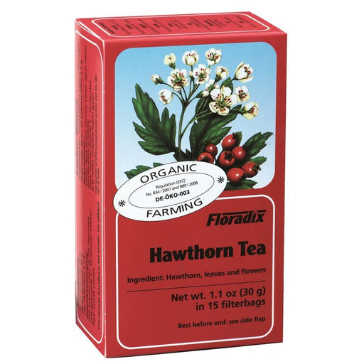 Floradix Hawthorne Organic Herbal Tea 15 Bags