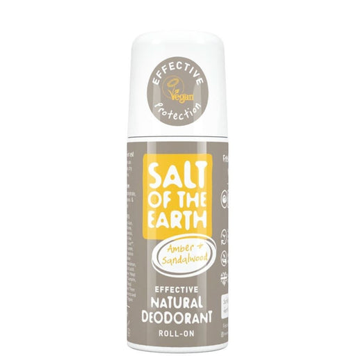 Salt Of the Earth Amber & Sandalwood Deodorant Roll On 75ml