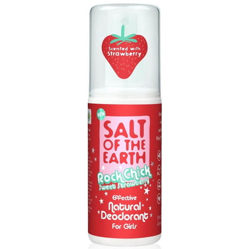 Salt Of the Earth Rock Chick Sweet Strawberry Deodorant 100ml