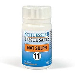Schuessler Nat Sulph No 11 125 Tablets