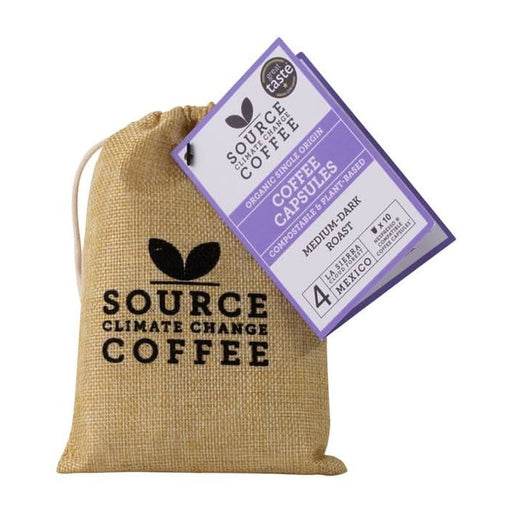 Source Climate Change Coffee La Sierra Cloud Forest Coffee 10 capsule