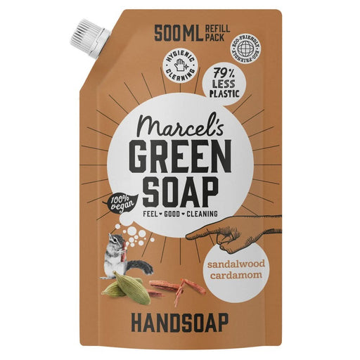 Green Soap Handwash Refill S&C 500ml